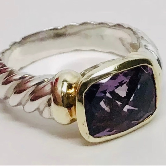 David Yurman Jewelry - David Yurman - Small Noblesse Amethyst Ring